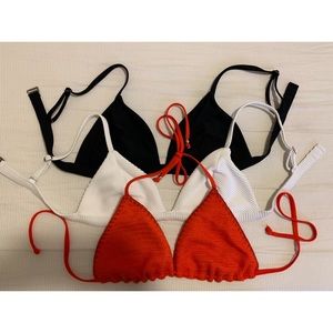 3 PACK OF BIKINI TOPS — HOLLISTER + ABERCROMBIE